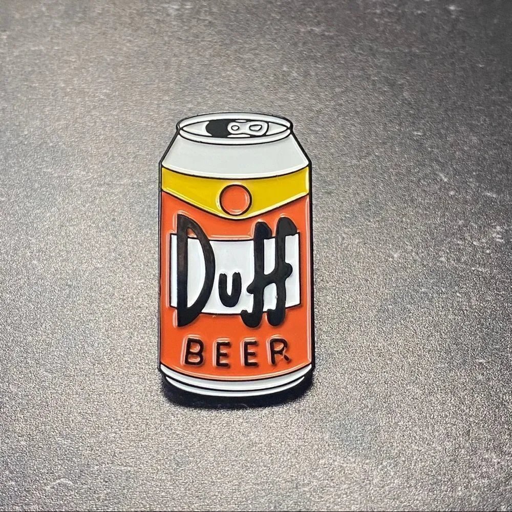 Duff Beer Enamel Pin/ Brooch Lapel